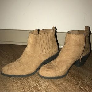Tan Booties